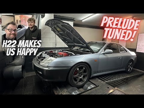 Honda Prelude H22 Tuned on Hondata S300