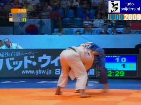 Judo 2009 Rotterdam: Christoph Keller (SUI) - Safouane Attaf (MAR) [-81kg].