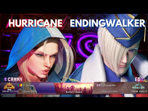 Street Fighter 6 - Hurricane (Cammy) vs EndingWalker (ED)
