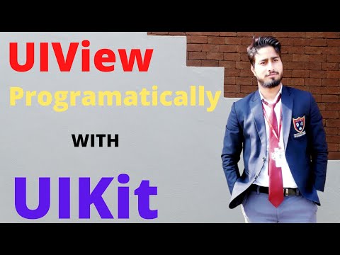 How to create a UIView Programmatically by using UIKit(Reusable view class)