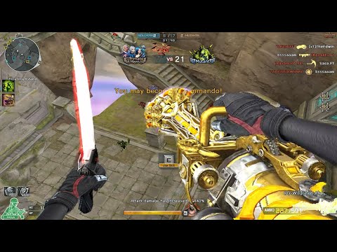 Crossfire NA ( Đột Kích Bắc Mỹ  ) 2.0 : Gatling Gun Wildshot gold - Hero Mode X - Zombie V4