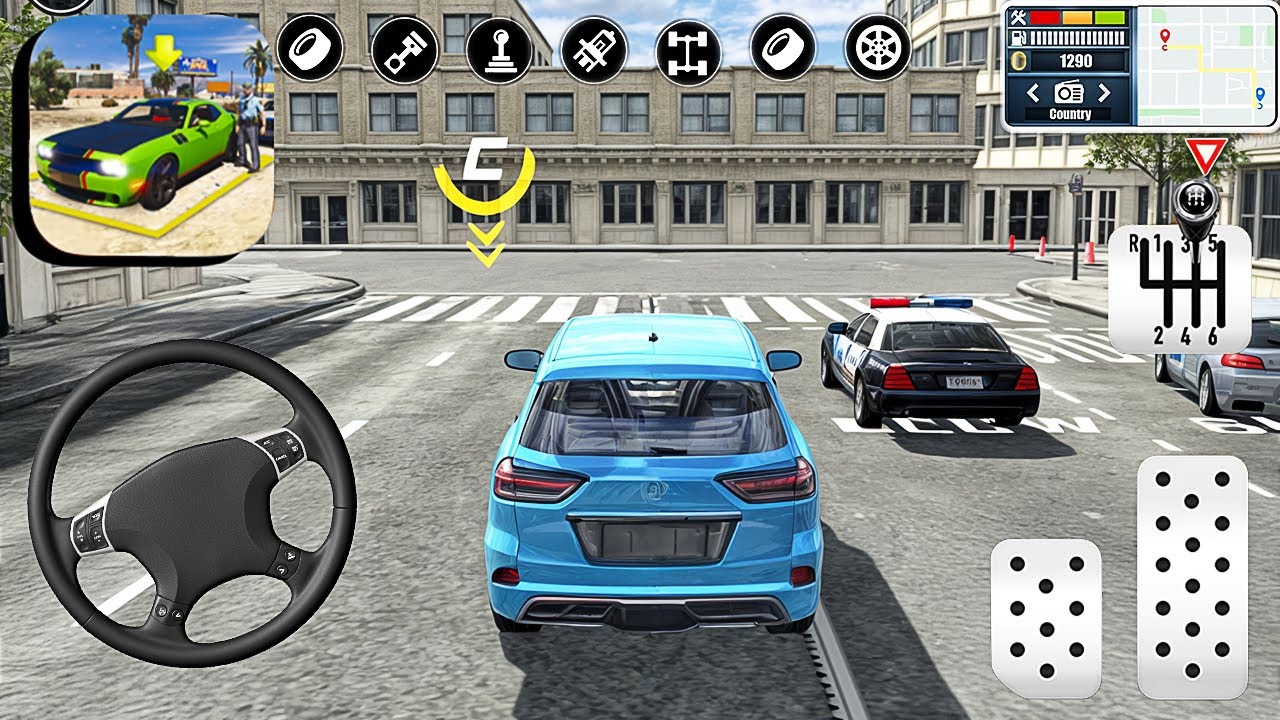 Car Driving - Parking Academy - Android iOS Gameplay #1