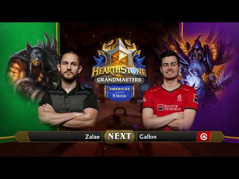 Zalae vs Gallon - Group B Elimination - Hearthstone Grandmasters Americas 2020 Season 1 - Playoffs