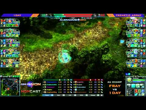 DreamHoN Oceanic Qualifier Grand Finals - fray vs 1Day game 2
