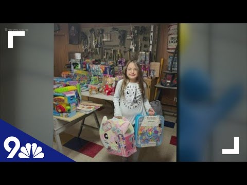11-year-old Kansas girl and family organize toy drive for Children's Hospital Colorado