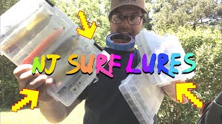 What’s In My Tackle Bag!? ( NJ Surf Fishing Lures 2020 )