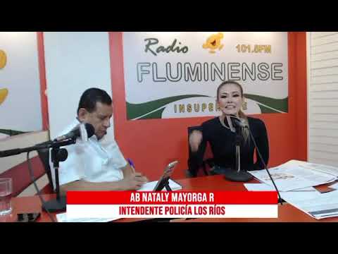 #Babahoyo #LosRíos. Ab Nataly Mayorga. Intendente Policía Los Ríos 