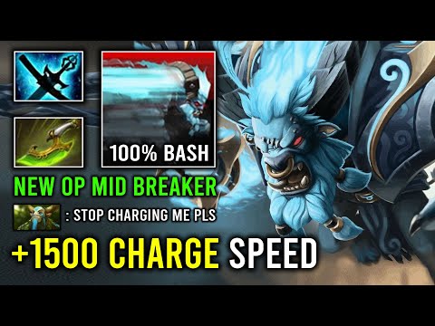 +1500 CHARGE SPEED Unlimited Skill Spam Solo Mid Spirit Breaker Brutal Perma Bash Dota 2