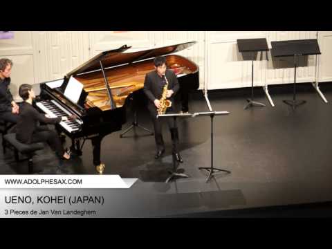 Dinant 2014 - Ueno, Kohei - 3 Pieces by Jan Van Landeghem