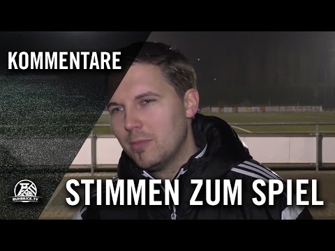 Die Stimmen zum Spiel (FC Kray - DJK Arminia Klosterhardt, U19 A-Junioren, Niederrheinliga)