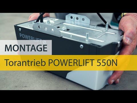 GARAGENTORANTRIEB Montage: Schellenberg POWERLIFT 550N