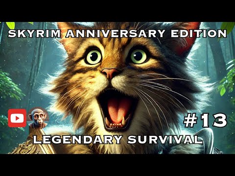 Skyrim AE Legendary Survival  Ep 13: Quest for a Dwarven Horse