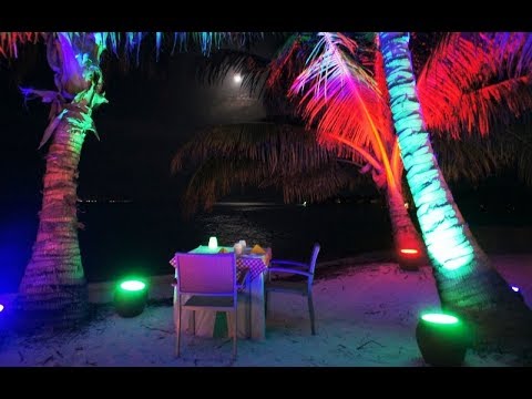 Вечер на Vilamendhoo island.