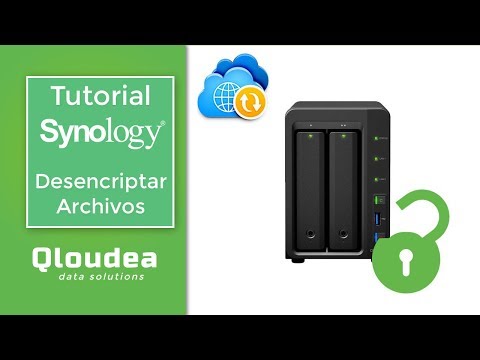 Desencriptar archivos con Synology