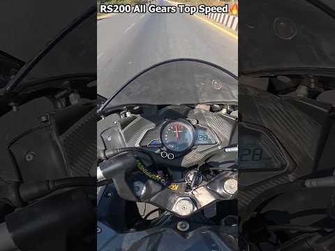Thumbnail for PULSAR RS200 TOP SPEED TEST🔥|| RS200 PERFORMANCE TEST | #shorts #youtubeshorts #rs200 by Motorcycle, KTM, Suzuki