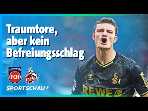 1. FC Heidenheim - 1. FC Köln Highlights Bundesliga, 16. Spieltag | Sportschau Fußball