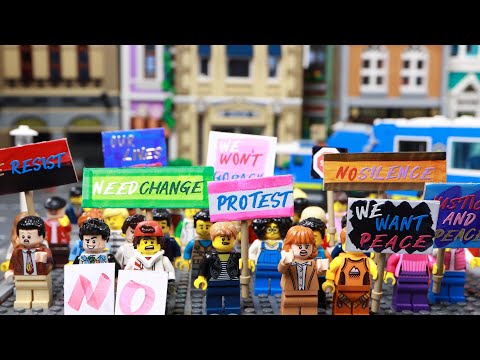 LEGO City Police 'Protest' | Stop Motion Animation