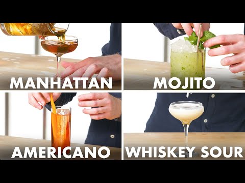 Learn to Conjure Up Over 30 Different Cocktails!