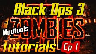 BO3 Mod Tools - How To Make A Custom Zombies Map On PC.