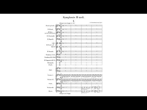 Aleksandr Grechaninov – Symphony No.1 in B minor
