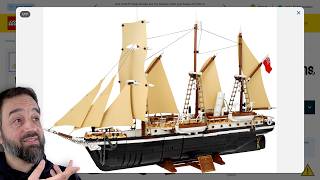 LEGO Icons The Endurance reveal & first thoughts from a happy critic | 10335