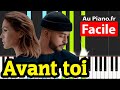VITAA & SLIMANE - Avant toi Tutorial Piano Facile Cover Karaoké