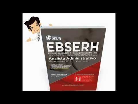 Apostila Concurso EBSERH 2015 (HC-UFG / HDT-UFT) - Analista Administrativo