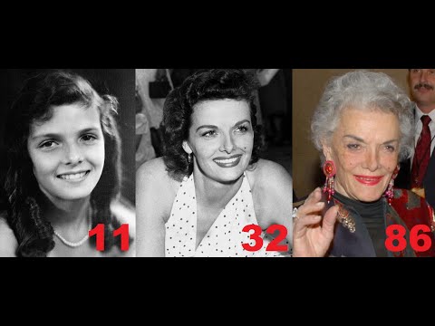 Jane Russell from 2 to 89 years old