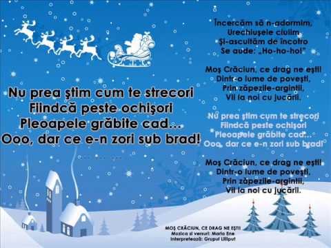 MOȘ CRĂCIUN, CE DRAG NE EȘTI!