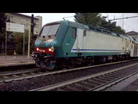 E464 063 XMPR+6 2 piani Trenord - Milano Greco - 24/10/2016