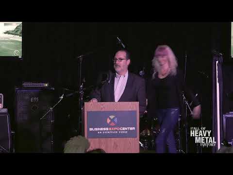 SABIAN CYMBALS Induction Speech | Hall of Heavy Metal History 2017