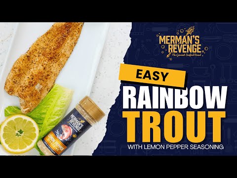 Pan-Seared Rainbow Trout with Lemon Pepper || Tutorial
