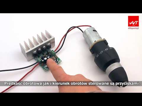 AVT1444 - DWUKIERUNKOWY REGULATOR OBROTÓW SILNIKÓW PRĄDU STAŁEGO
