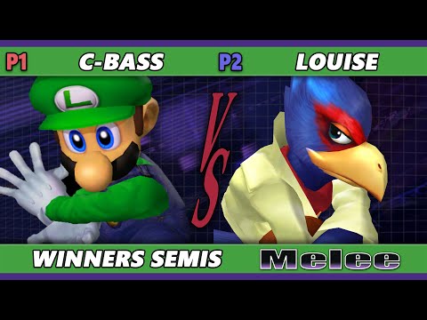 S@X 473 Winners Semis - C-Bass (Luigi) Vs. Louise (Falco) Smash Melee - SSBM
