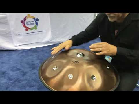 Hand Pan at PASIC 2019 - Space Drum by MetalSounds!