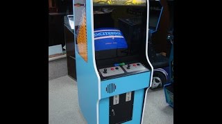 1985 Nintendo Excitebike Arcade Game!  Gameplay, Artwork video!