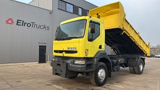 Autobasculantă Renault KERAX 340 (4X4 / CAMION FRANCAIS / PARFAIT ETAT / LAMES / BOITE de vânzare - Imagine 4 | Autoline RO Autobasculantă Renault KERAX 340 (4X4 / CAMION FRANCAIS / PARFAIT ETAT / LAMES / BOITE | Imagine 4 - Autoline