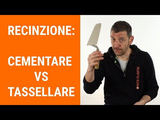 Cementare VS tassellare