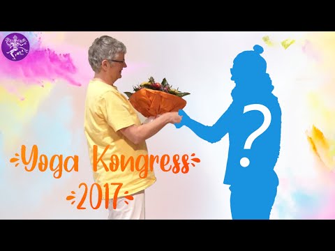 Preisverleihung des Yoga Vidya Preises für Innovation und Nachhaltigkeit - Yogakongress 2017