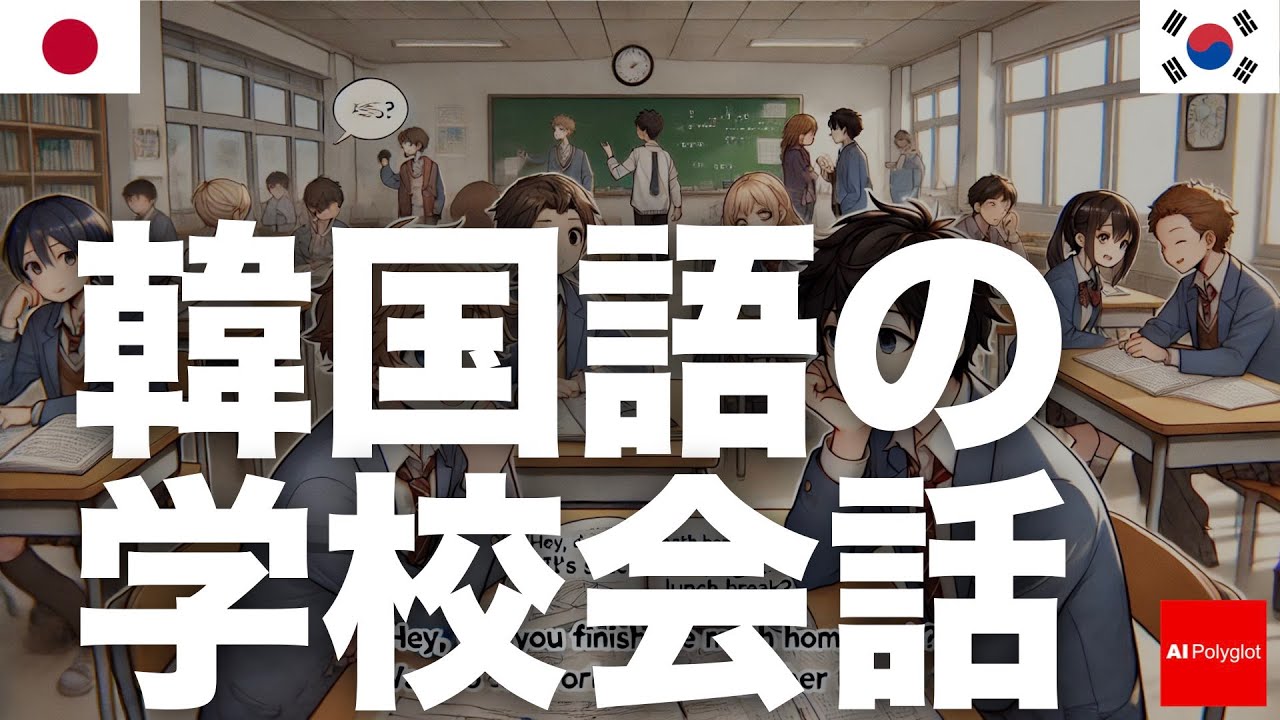 韓国語の学校会話|基本練習|習得必須 episode artwork
