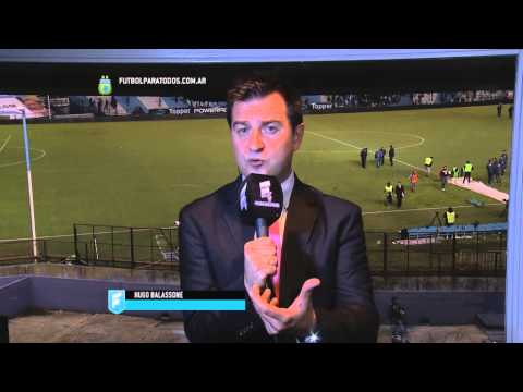 El análisis de Balassone.Racing 2 Lanús 0.Fecha 11.Torneo Primera División 2015.FPT