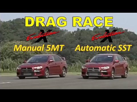 Drag Race #94 | Mitsubishi Lancer Evo X SST vs Evo X 5MT