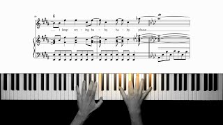 The Police - Every Breath You Take | Piano Cover + Sheet Music