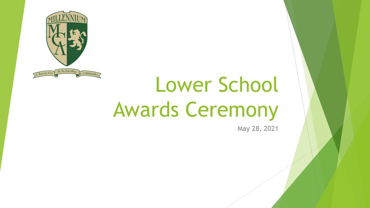 Lower School (Grades K-5) Awards Program