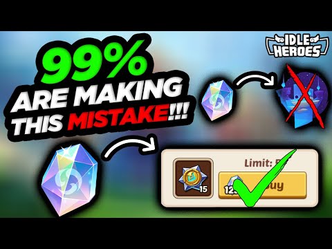 Idle Heroes - 99% Are Making This MISTAKE!!!