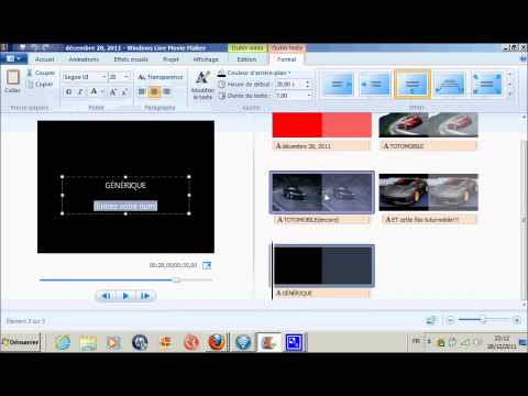 comment augmenter durée photo windows movie maker