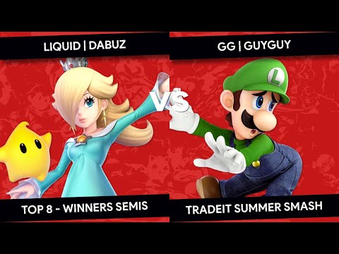 TradeIT - GG | GuyGuy (Luigi) Vs. Liquid | Dabuz (Rosalina) - Top 8 - Winners Semis - SSBU