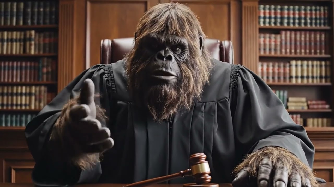 Bigfoot Takes the Bench