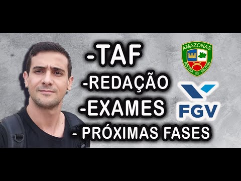 PM AM (2022): notas, redação, TAF, exames, próximas etapas e meu desempenho. 😉