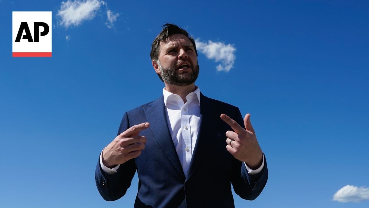 Video | JD Vance departs for Switzerland as White House looks to get talks with Iran back on track